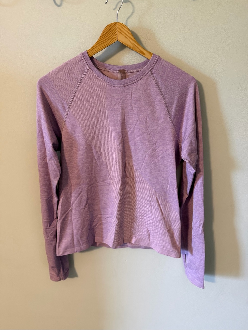 Outdoor Voices Long Sleeve Tee Purple